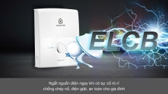 Máy nước nóng trực tiếp Ariston 4500W AURES EASY 4.5 P _ Có bơm