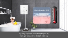 Máy nước nóng trực tiếp Ariston 4500W AURES EASY 4.5 P _ Có bơm