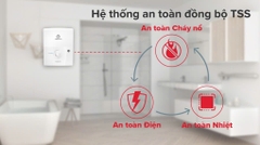 Máy nước nóng trực tiếp Ariston 4500W AURES EASY 4.5 P _ Có bơm