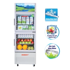 Tủ mát Sanaky Inverter 340 lít VH-408W3L