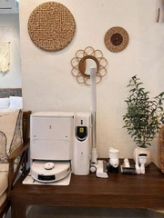 Robot hút bụi lau nhà và máy hút bụi cầm tay Ecovacs Deebot T30S