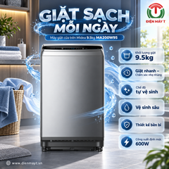 Máy giặt cửa trên Midea 9.5kg MA200W95