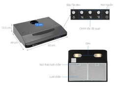 Máy hút mùi âm tủ Electrolux EFT6032K