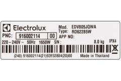 Máy sấy thông hơi Electrolux 7 Kg EDV705HQWA