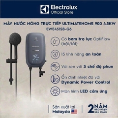 Máy nước nóng trực tiếp Electrolux 4500W EWE451SB-G6