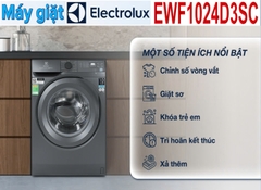 Máy giặt Electrolux UltimateCare 300 Inverter 10 kg EWF1024D3SC [Mới 2024]