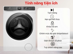 Máy giặt Electrolux UltimateCare 700 Inverter 13 kg EWF1343R7WC