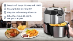 Nồi chiên không dầu Tefal EY201D15 4.2 lít _ Hàng chính hãng