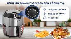 Nồi chiên không dầu Tefal EY201D15 4.2 lít _ Hàng chính hãng