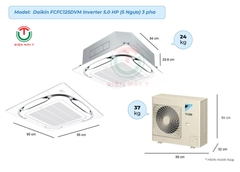 Máy lạnh Âm Trần Daikin FCFC125DVM/RZFC125DY1 Inverter