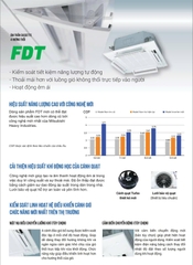 Máy Lạnh Âm Trần Mitsubishi Heavy 36000btu FDT100CSZ-W5/FDC100CSZ-W5 (3 Pha)