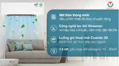 Máy lạnh Daikin inverter 1.5 Hp FTKY35ZVMV [2025]