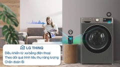 Máy giặt sấy LG AI DD Inverter FV1414H3BA - Giặt 14 kg - Sấy 8 kg
