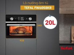 Nồi chiên không dầu 20L Tefal FW6058KR