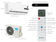 Máy lạnh Casper Inverter 1 HP GC-09IB36 [ 2025 ]