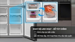 Tủ lạnh Toshiba Inverter 471 lít Multi Door GR-RF606WI-PMV(60)-AG [ Mới ]