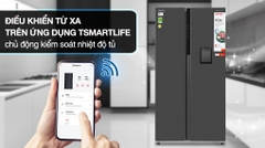 Tủ lạnh Toshiba Inverter 596 lít Side By Side GR-RS775WI-PMV(06)-MG