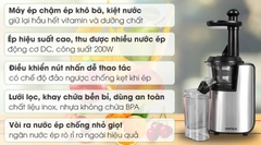 Máy ép chậm Hafele GS-133N (535.43.811)