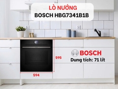 Lò nướng Bosch HBG7341B1B ( SERIES 8 )