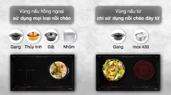 Bếp từ hồng ngoại lắp âm Hafele HC-H7321B
