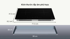 Bếp từ đôi lắp âm Hafele HC-I2712A