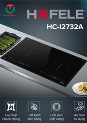Bếp Từ Âm 2 Vùng Nấu Hafele HC-I2732A
