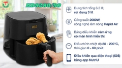 Nồi chiên không dầu 6.2 lít Philips HD9280/90