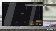 Bếp điện từ đôi Funiki HDD8525 - Hàng chính hãng