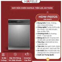 Máy rửa chén độc lập Hafele HDW-F6012S (535.29.671)