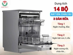 Máy rửa chén Hafele HDW-F602TS (535.29.551)