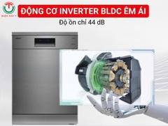 Máy rửa chén Hafele HDW-F602TS (535.29.551)