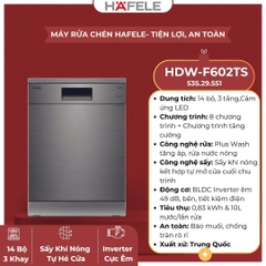 Máy rửa chén Hafele HDW-F602TS (535.29.551)
