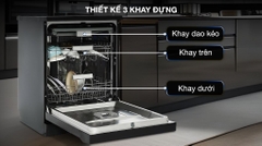 Máy rửa chén độc lập Hafele HDW-F60EB (538.21.310)