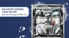 Máy rửa chén bán âm Hafele HDW-HI60B (533.23.210)