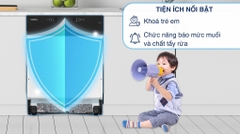 Máy rửa chén bán âm Hafele HDW-HI60B (533.23.210)
