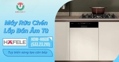 Máy rửa chén bán âm Hafele HDW-HI60B (533.23.210)