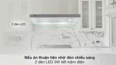 Máy hút mùi âm tủ Hafele HH-TI60D