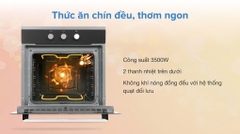 Lò nướng âm Hafele HO-K60B