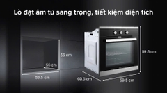 Lò nướng âm Hafele HO-K60B