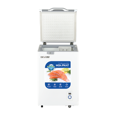 Tủ đông Hòa Phát mặt kính 1 ngăn 1 cánh HPF AD6107.T