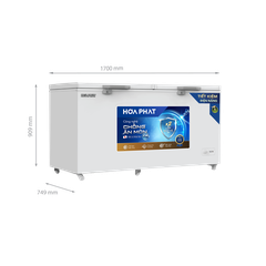 Tủ đông chống ăn mòn HPF AD6783.CR 783 lít