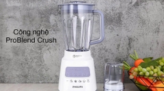 Máy xay đa năng 2 cối Philips HR2221