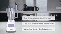 Máy xay đa năng 2 cối Philips HR2221