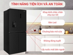 Tủ lạnh Hitachi Inverter 464 lít Multi Door HR4N7520DSWDXVN
