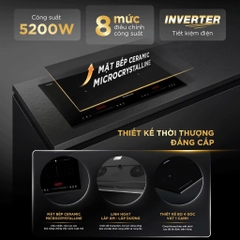 Bếp Từ Đôi BlueStone 5200W ICB-6939