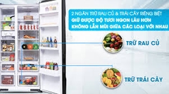 Tủ Lạnh Hitachi Inverter 590 Lít R-M800PGV0 (GBK)