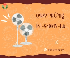 Quạt đứng Sharp 3 cánh PJ-S40MV-LG 55W