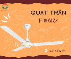Quạt trần Panasonic 3 cánh F-60MZ2 66W