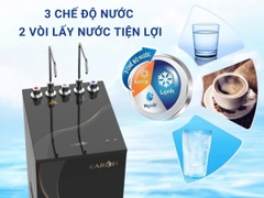 Máy lọc nước nóng lạnh Karofi KAD-D66S PRO - 11 Lõi