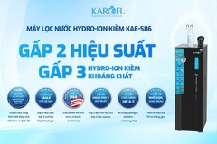 Máy lọc nước nóng lạnh Hydro-ion kiềm Karofi KAE-S86